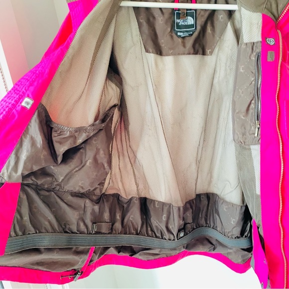 THE NORTH FACE Hyvant Ski Jacket, Pink, Checkered - Picture 8 of 12